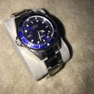 Invicta Watch Blue Submariner